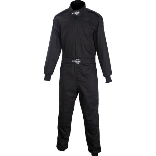 Speedway Motors 1-Pc Black Racing Suit Set, Large, Shoe Size 10.5, US $237.99, image 3