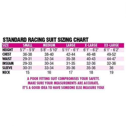 Speedway Motors 1-Pc Black Racing Suit Set, Large, Shoe Size 10.5, US $237.99, image 8