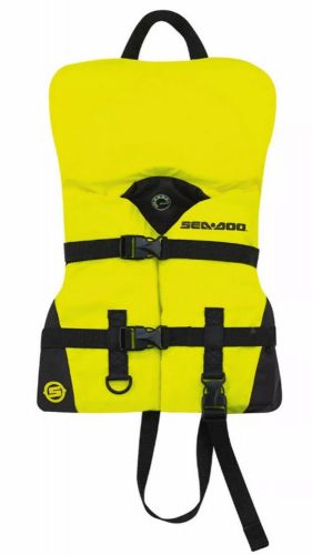 Sea doo sandsea kids life jacket <30lbs blk/yellow 2858390426