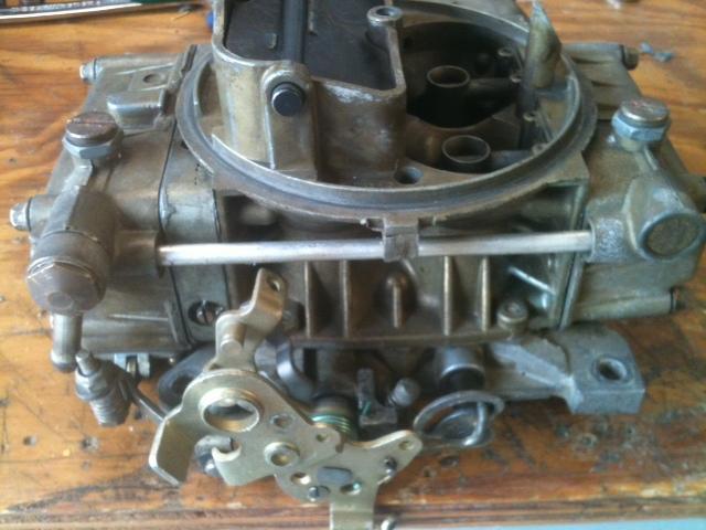 Holley 600cfm 4 bbl vac secondary carb #80457 , US $65.00, image 2