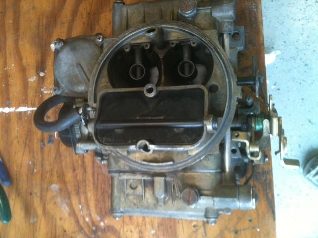 Holley 600cfm 4 bbl vac secondary carb #80457 , US $65.00, image 4