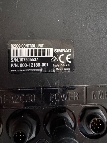 Simrad R2009 Radar Control Unit - 000-12186-001, US $490.00, image 3