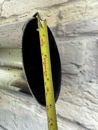 RAGE Stainless Steel Back Box- 4 Inch Big Bore Tailpipe Exhaust Retro Old School, US $, image 11