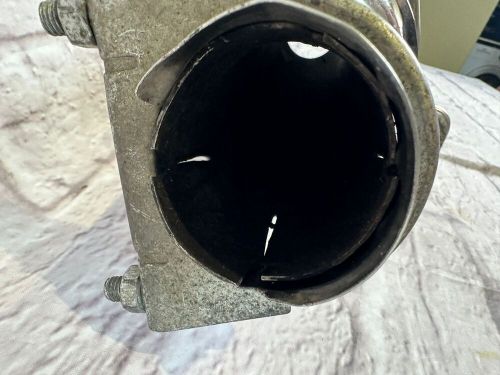 RAGE Stainless Steel Back Box- 4 Inch Big Bore Tailpipe Exhaust Retro Old School, US $, image 16