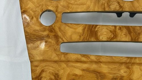 BMW E63 E64 645 650 M6 FRONT CCC NAVIGATION RADIO AC CLIMATE WOOD PANEL TRIM OEM, US $83.93, image 2