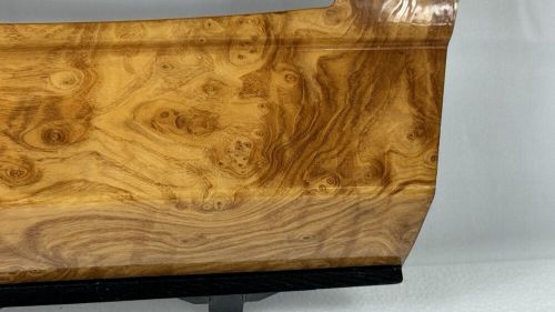 BMW E63 E64 645 650 M6 FRONT CCC NAVIGATION RADIO AC CLIMATE WOOD PANEL TRIM OEM, US $83.93, image 4