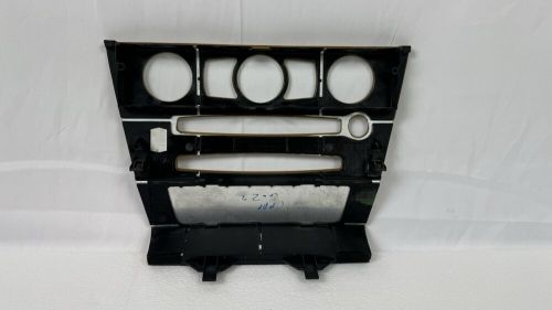 BMW E63 E64 645 650 M6 FRONT CCC NAVIGATION RADIO AC CLIMATE WOOD PANEL TRIM OEM, US $83.93, image 8