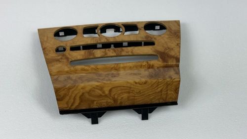 BMW E63 E64 645 650 M6 FRONT CCC NAVIGATION RADIO AC CLIMATE WOOD PANEL TRIM OEM, US $83.93, image 10