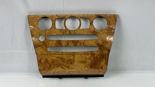BMW E63 E64 645 650 M6 FRONT CCC NAVIGATION RADIO AC CLIMATE WOOD PANEL TRIM OEM, US $83.93, image 11