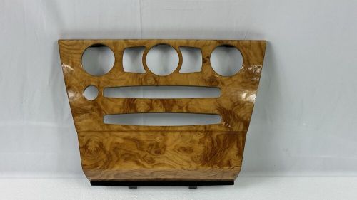 BMW E63 E64 645 650 M6 FRONT CCC NAVIGATION RADIO AC CLIMATE WOOD PANEL TRIM OEM, US $83.93, image 16