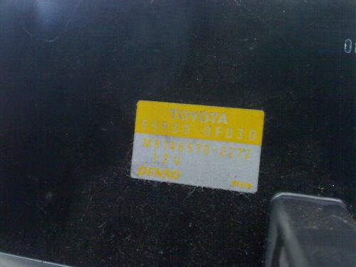 2004 Toyota Corolla Verso (R10/11) CLIMATE CONTROL UNIT 559000F030 #208215-, US $, image 4