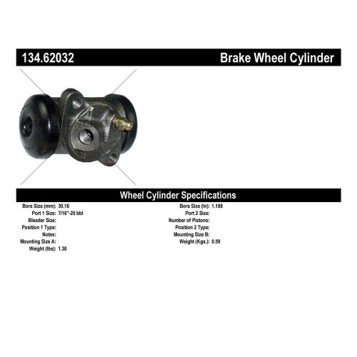 For buick 1967-1968 premium wheel cylinder front left dr. side centric parts