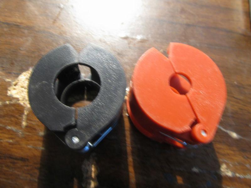 2 auto fuel and air conditioning line disconnect tools - 5/8", 3/8" -- new