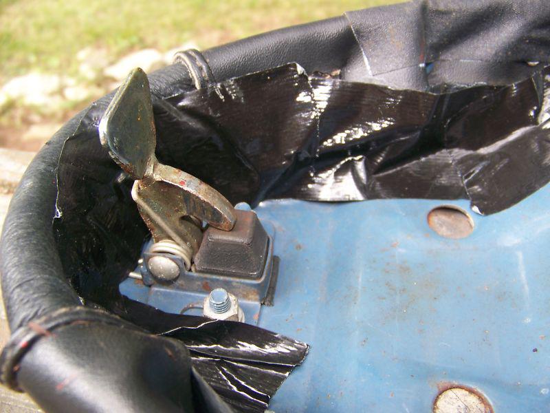 Buy Honda C100 50 Super Cub 50cc motorcycle seat latch OEM 1965 1966 in