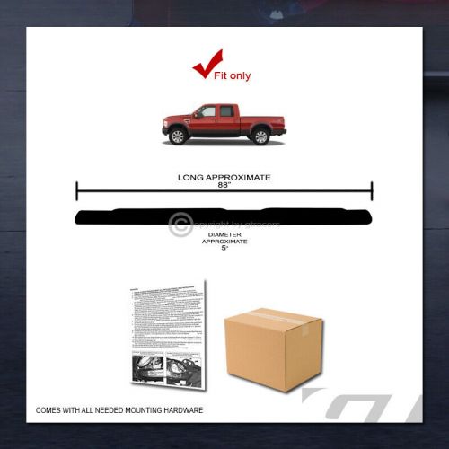 For 1999-2016 Ford F250 F350 Crew Cab 5" Matte Black Side Step Nerf Bars Boards, US $162.00, image 2