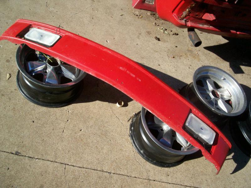 Porsche 914 bumper with hella fog lights