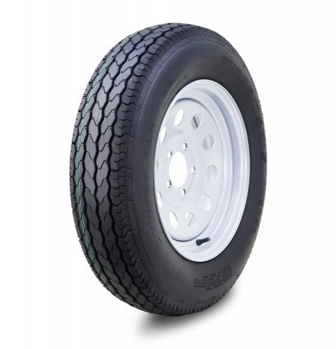 Free Country Trailer Tire Rim ST205/75D15 6-Ply C 107L 5 Lug x 4.5" White Mod, US $119.98, image 6