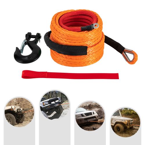 3/8" x60' Synthetic Winch Rope Line Recovery Cable 19,854 LBS for UTV Jeep Winch, US $49.00, image 9