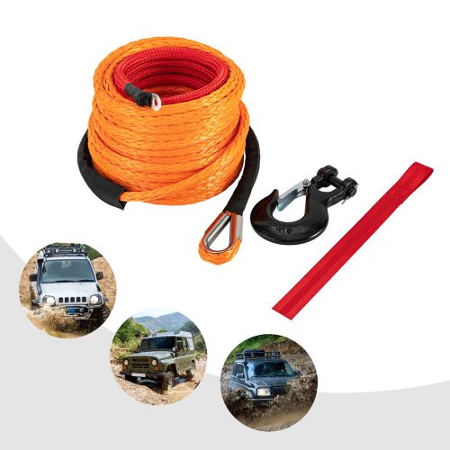 3/8" x60' Synthetic Winch Rope Line Recovery Cable 19,854 LBS for UTV Jeep Winch, US $49.00, image 12