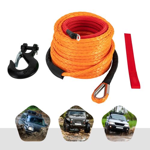3/8" x60' Synthetic Winch Rope Line Recovery Cable 19,854 LBS for UTV Jeep Winch, US $49.00, image 15