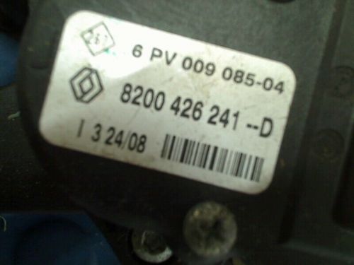 RENAULT TWINGO II (CN) 2008 ELECTRIC ACCELERATOR PEDAL 8200426241D #109157-, US $, image 3