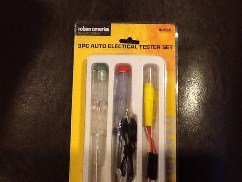 3 PCS AUTO ELECTRICAL TESTER SET MADE BY ROLSON AMERICA TOOLS NEW, US $5.00, image 2