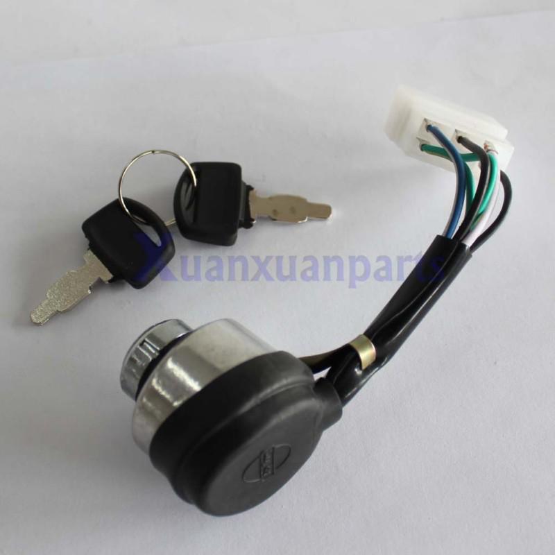 Chinese Gas Generator 6 wire Ignition Key Switch 168F 170F 188 190 5.5 6.5hp 7hp, US $7.88, image 2