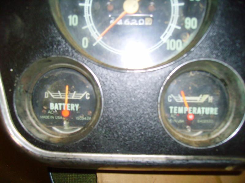 Buy 6772 chevy truck tach dash with vacuum guage super rare