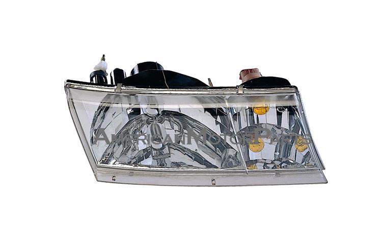 Passenger side replacement headlight 98-02 mercury grand marquis - yw3z13008bb