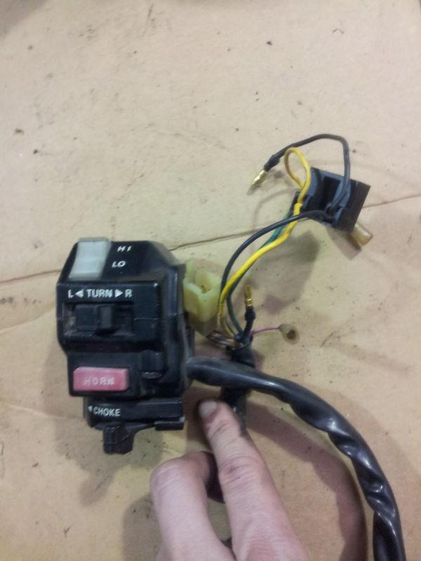 1985 yamaha virago xv 1000 left side handlebar switch  ric5