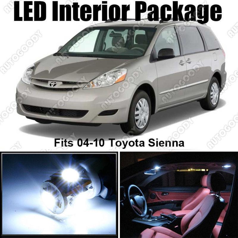 Buy 11x White LED Lights Interior Package For Toyota Sienna in Chicago ...