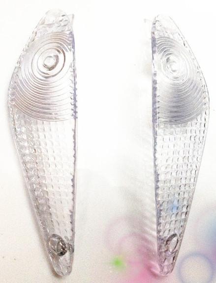 Clear front turn signals indicator lens agusta strada f4 f1000 2001-2009