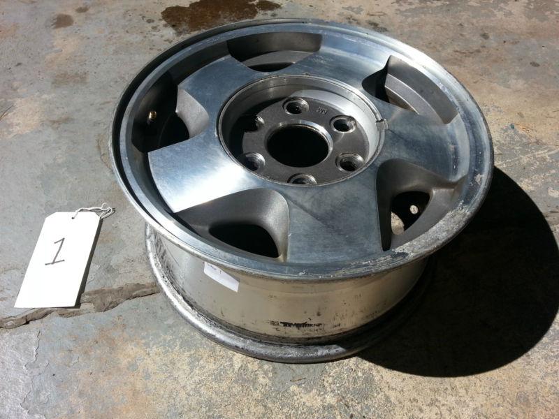 1999 chevy tahoe suburban yukon denali 6 lug pickup 16x7" oem alloy aluminum