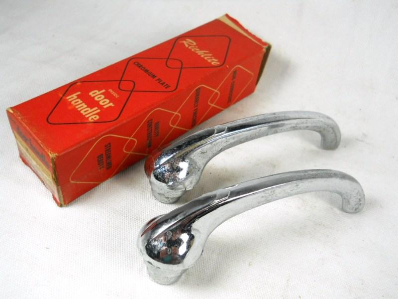 Vintage nos 1939-1947 chevrolet gm ~ door handle 1940 1941 1942 1943 1944 1945