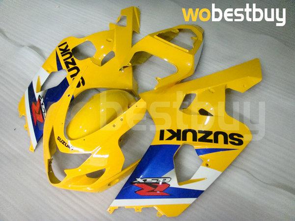 Injection body kit fairing for suzuki gsxr600 gsxr750 gsxr 600 750 04 05 k4 yb8