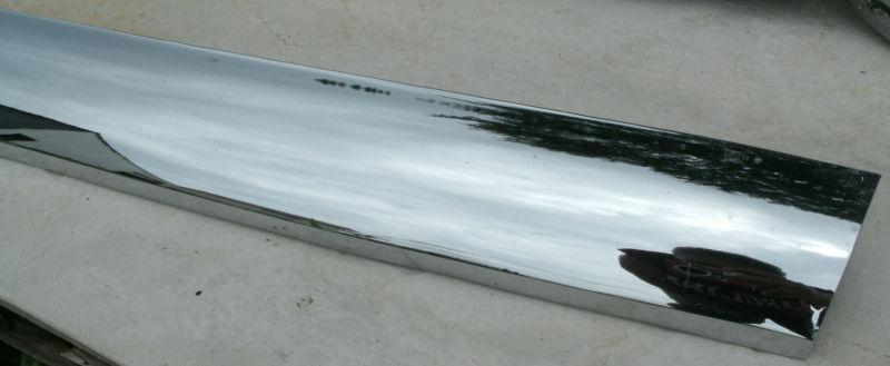 1957 57 Chevrolet Chevy Hood Bar Center Chrome Front Trim Molding ORIGINAL OEM , US $149.99, image 4