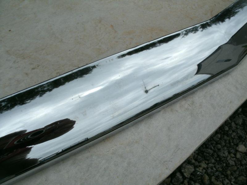 1957 57 Chevrolet Chevy Hood Bar Center Chrome Front Trim Molding ORIGINAL OEM , US $149.99, image 6
