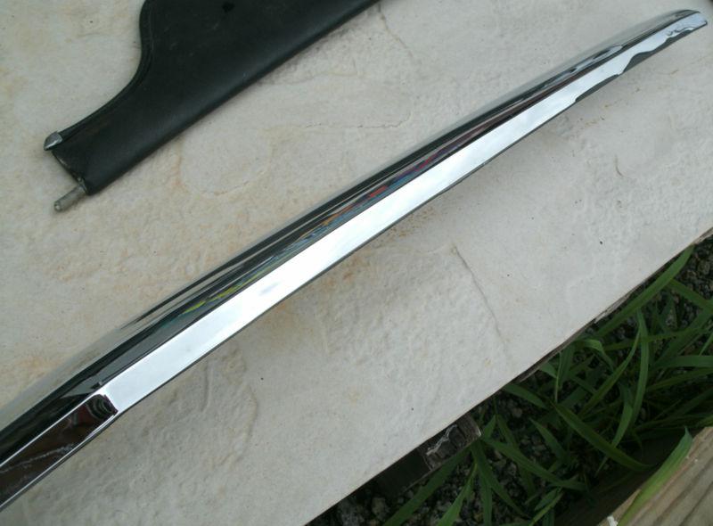 1957 57 Chevrolet Chevy Hood Bar Center Chrome Front Trim Molding ORIGINAL OEM , US $149.99, image 8