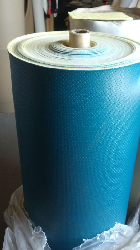 Teal 3/16" headliner foam back boat marine upholstery vinyl padded seat cockpit 