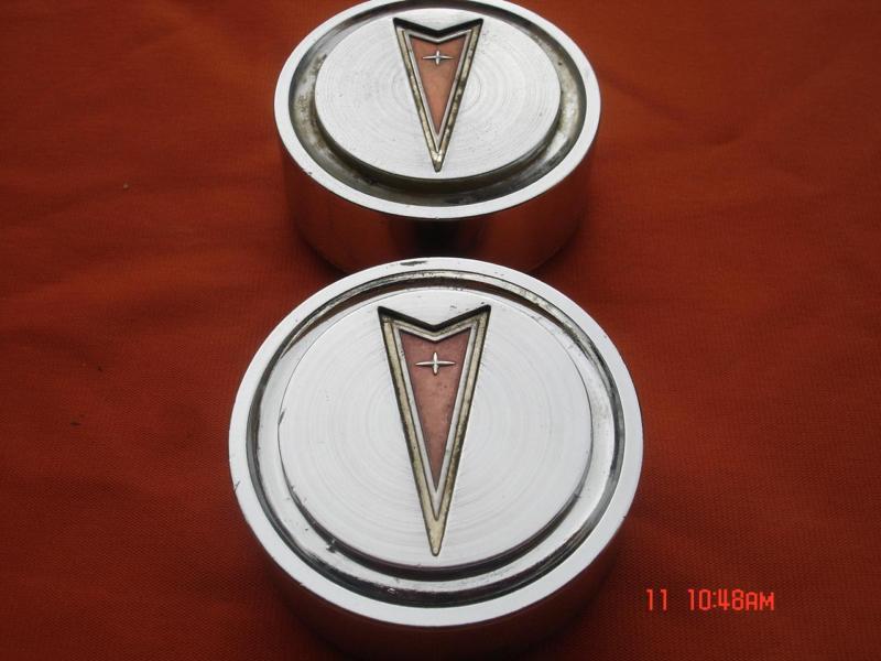 PONTIAC WHEEL COVER CAP HUBCAP THE PAIR , US $20.00, image 2