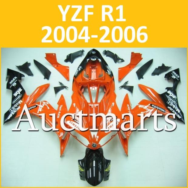 Fit yamaha yzf r1 04 05 06 yzfr1 2004 2005 2006 fairing kit bodywork e12 b02