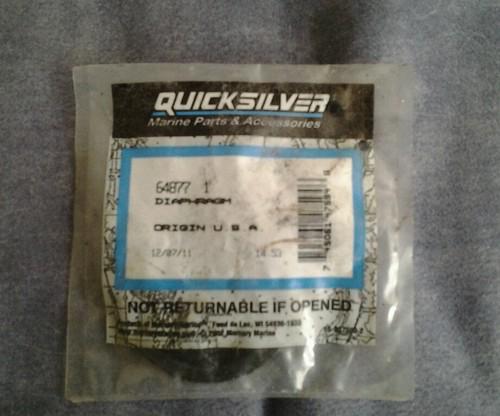 New quicksilver diaphragm 64877
