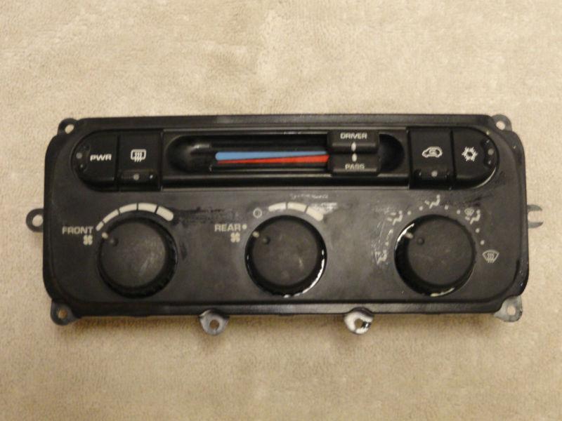 2002 dodge caravan temperature control