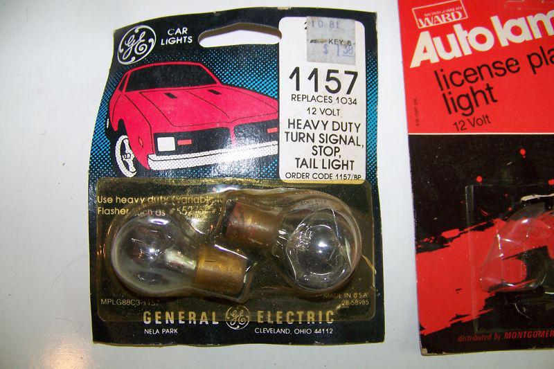 66 67 68 69 70 camaro chevelle corvette 1157 brake lamp signal bulbs z/28, 4 