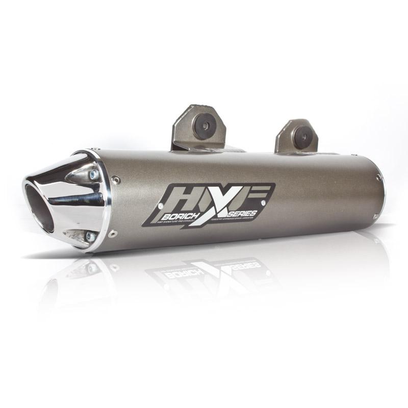 Hmf suzuki lt-r 450 2006 - 2010 borich slip on exhaust muffler
