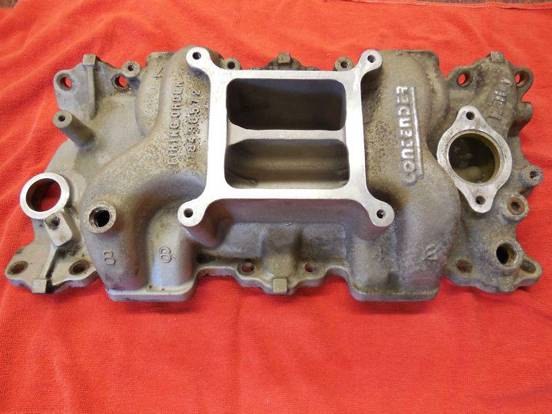 Buy intake manifold,chevrolet 350,holley contender. in Pawtucket, Rhode