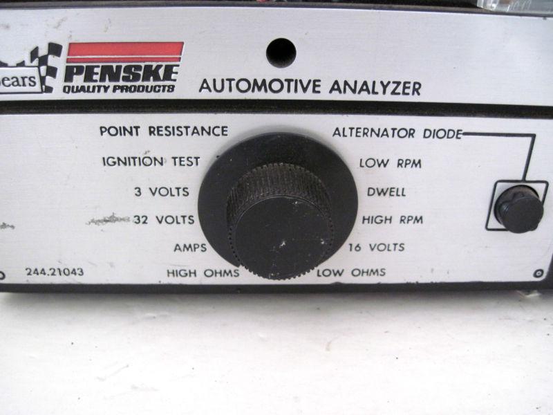 Buy Sears Penske Automotive Analyzer 244.21043 withTest Leads AND