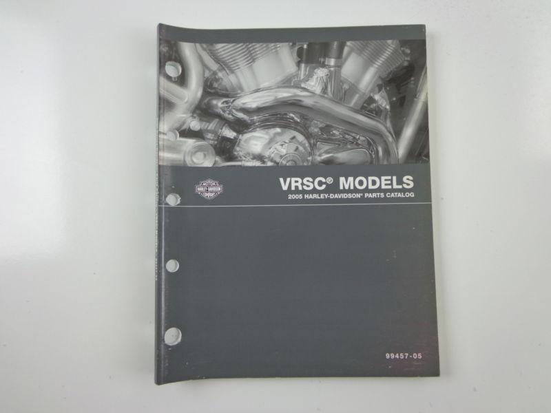 Harley davidson 2005 vrsc vrod v-rod models parts catalog 99457-05