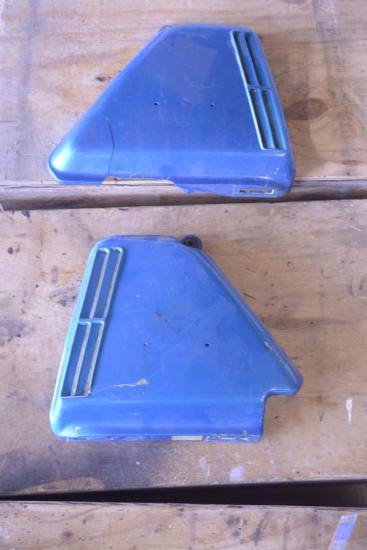 Honda cb360 cb 360 side covers, need some work