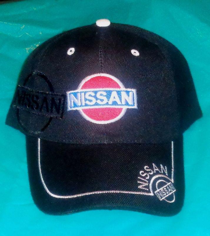 Nissan   hat / cap   black / triple logo